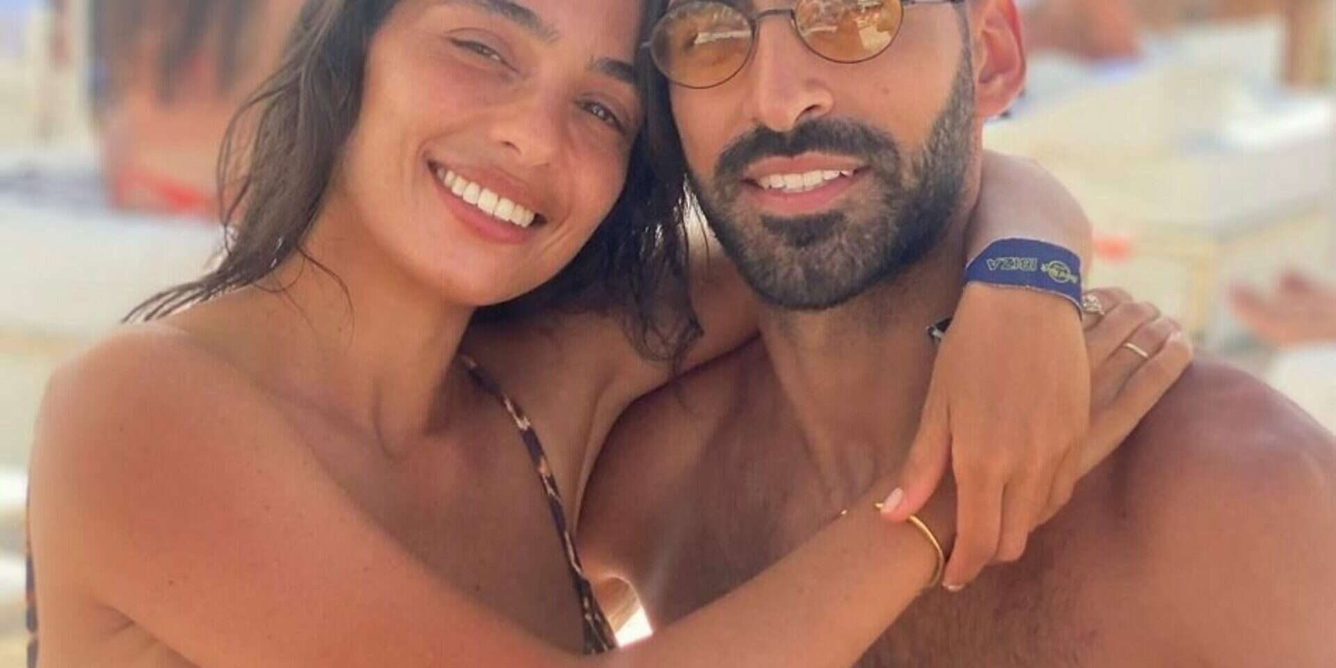 נטלי רוימי ואופיר דוידזאדה בימים בהם היו נשואים , אינסטגרם