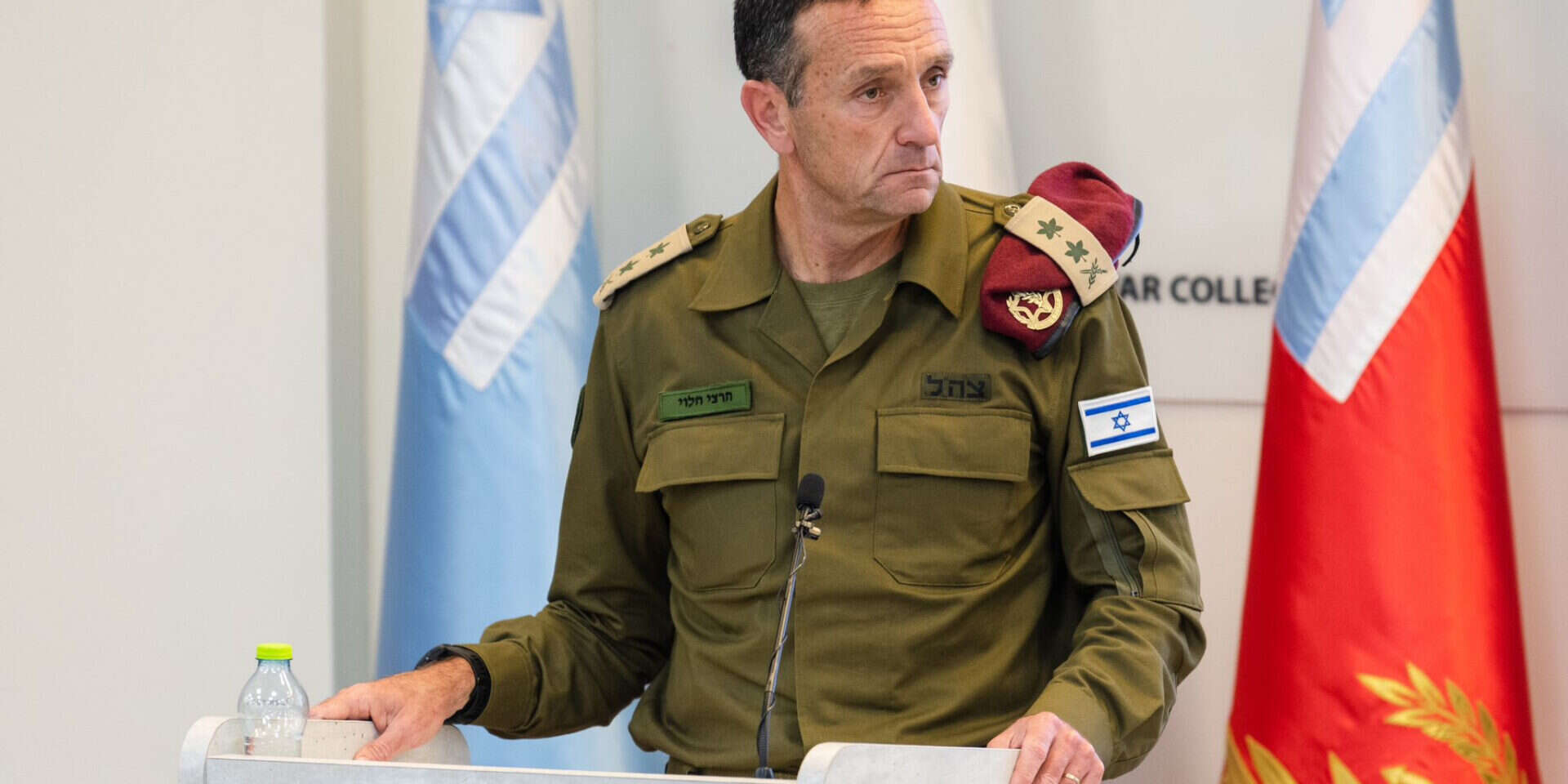 ראש המטה הכללי, רב-אלוף הרצי הלוי , דובר צה"ל