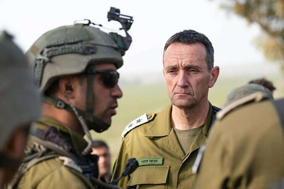 מודל הגיוס החדש נחשף. הרמטכ"ל רא"ל הרצי הלוי (ארכיון) , דובר צה"ל