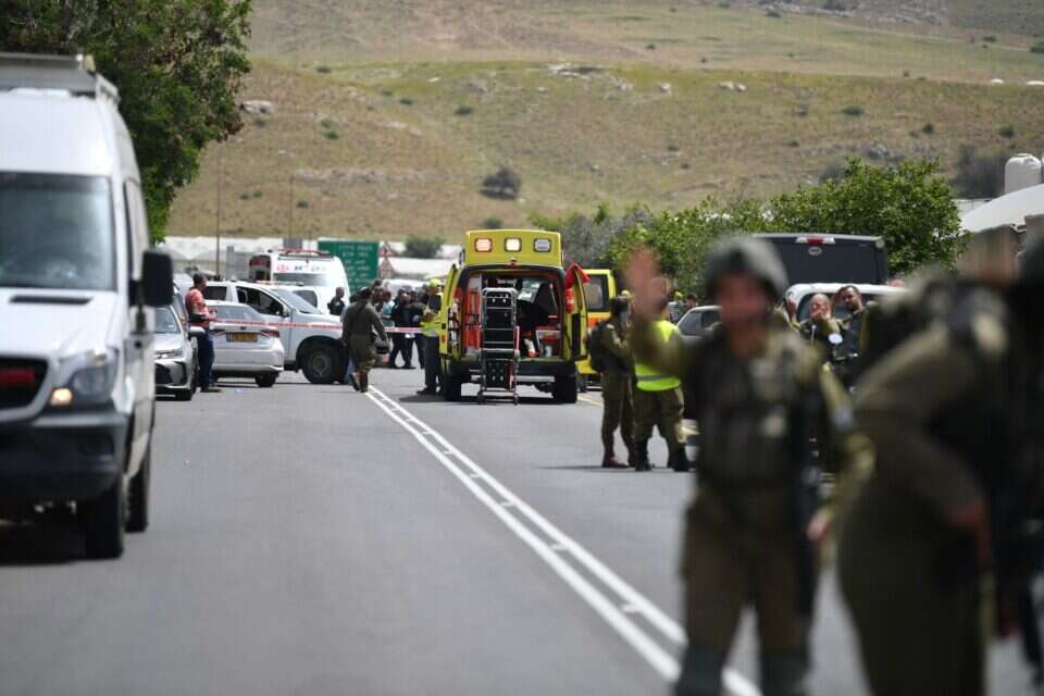 זירת הפיגוע בבקעת הירדן , גיל אליהו, ג'יני