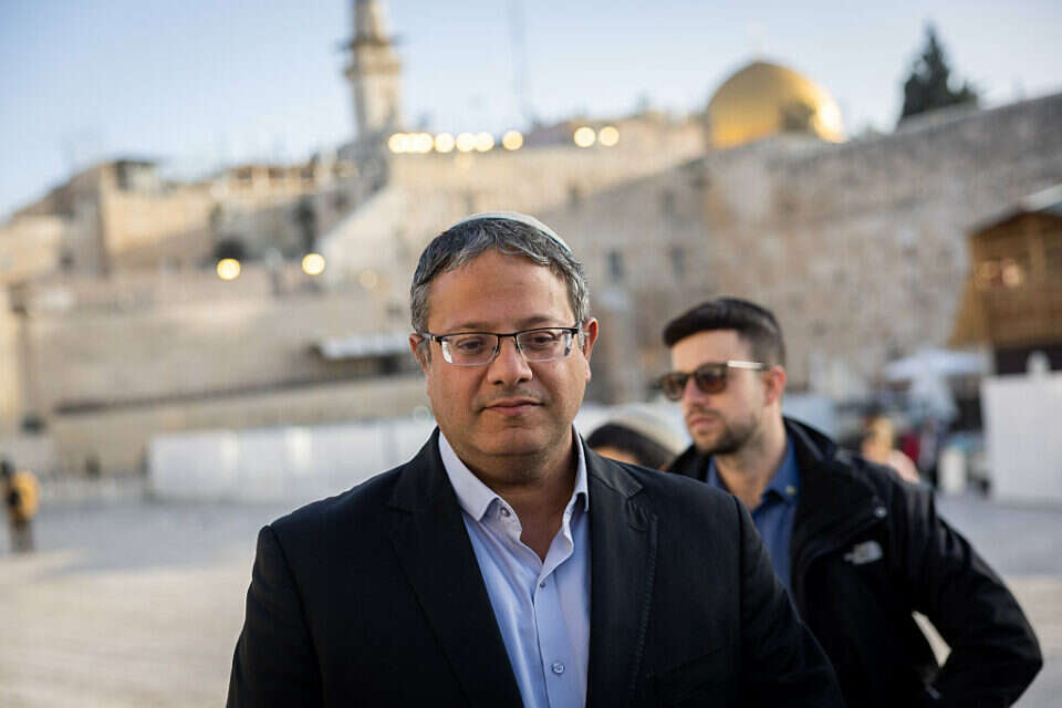 "מסר לעולם כולו". השר לביטחון לאומי איתמר בן גביר (ארכיון) , אורן בן חקון (ארכיון)