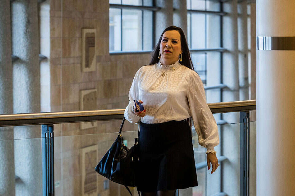 Shouts of "shame" and jubilation of joy Reactions to MK Elharar's