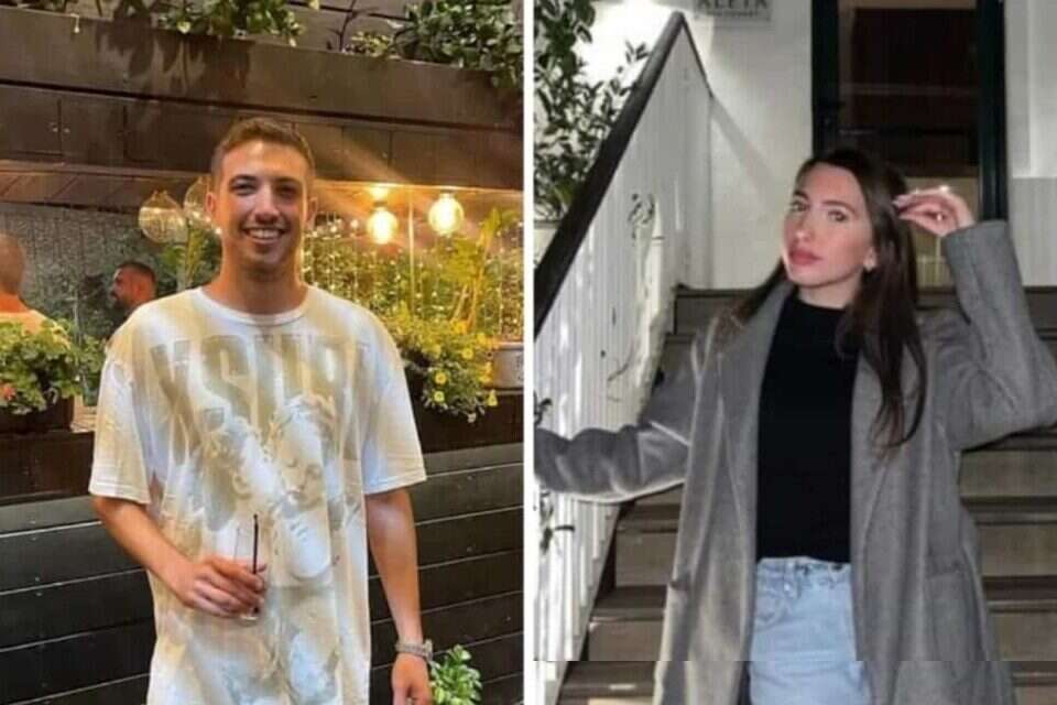 סהר (מימין) ומעיין עשור, קורבנות אסון השיטפון בערבה , מתוך פייסבוק