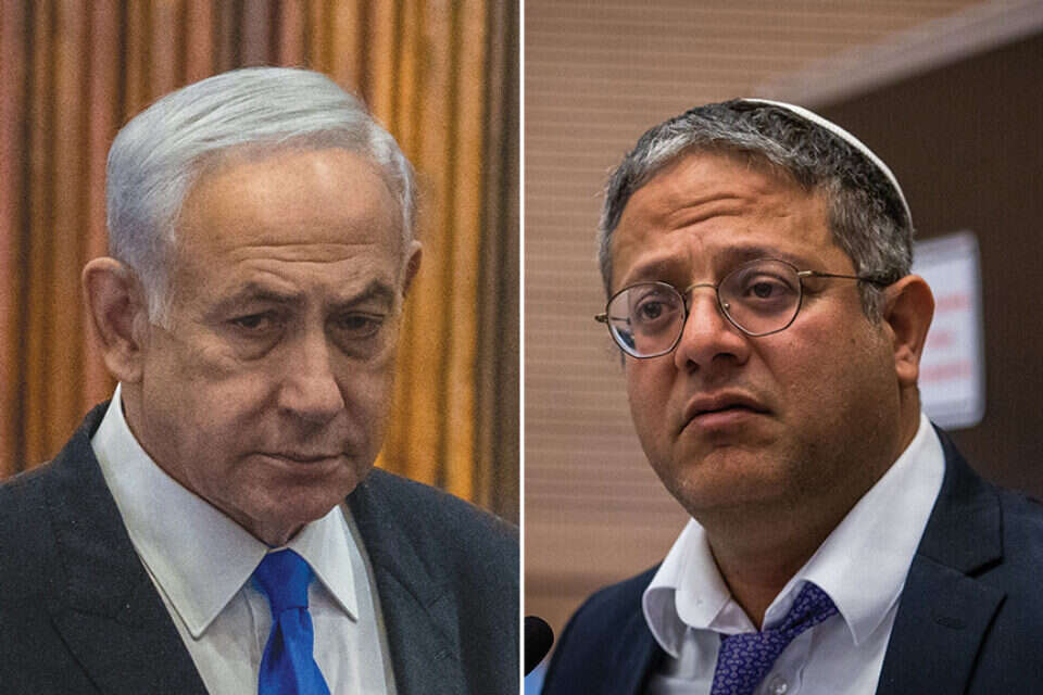 בן גביר ונתניהו , אורן בן חקון