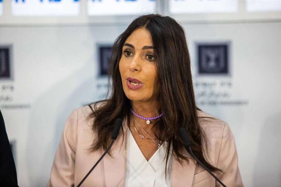 החזון - חיבור בין כל חלקי המדינה. השרה רגב צילום: אורן בן חקון ,