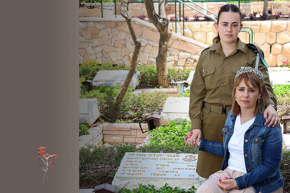 "חלק מהחיים שלנו". אביגיל ובתה שירה , קוקו