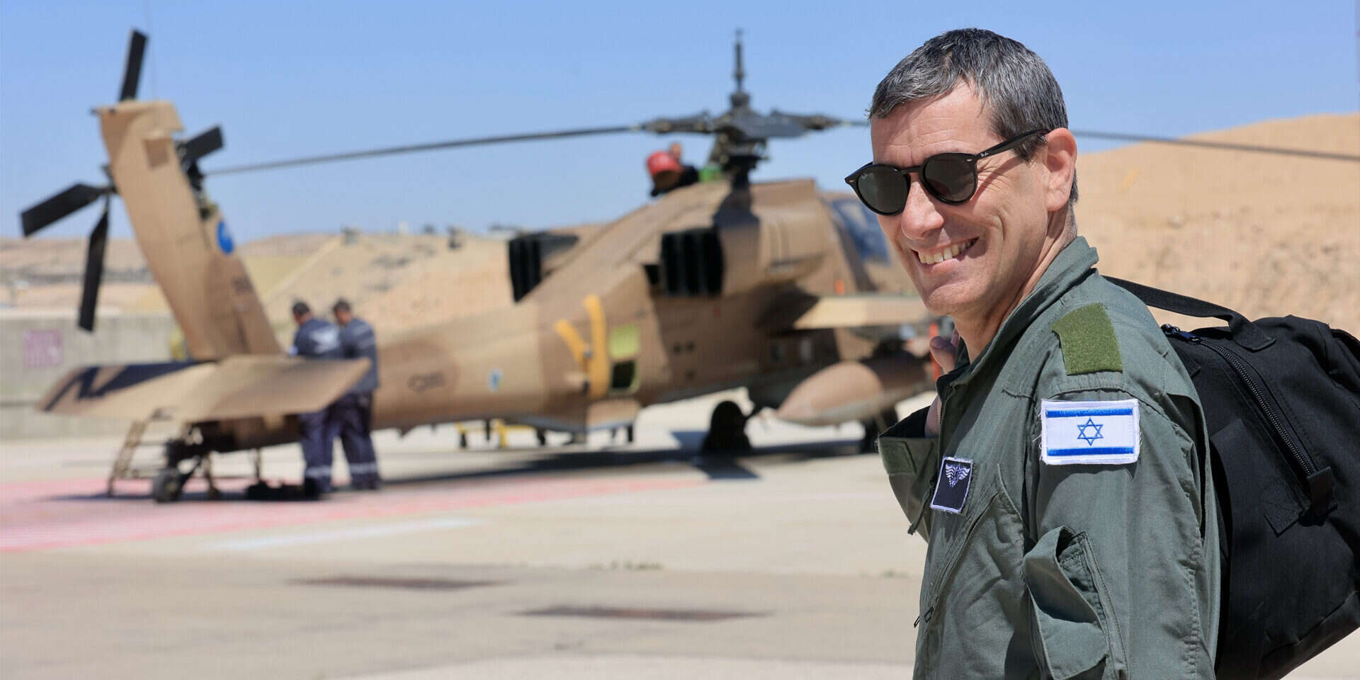 לימור בדרך למסוק. הוזהר שלא לחזור לבסיס בלי "אלפא" - שם הקוד לפגיעה בול במטרה
 , אורן כהן