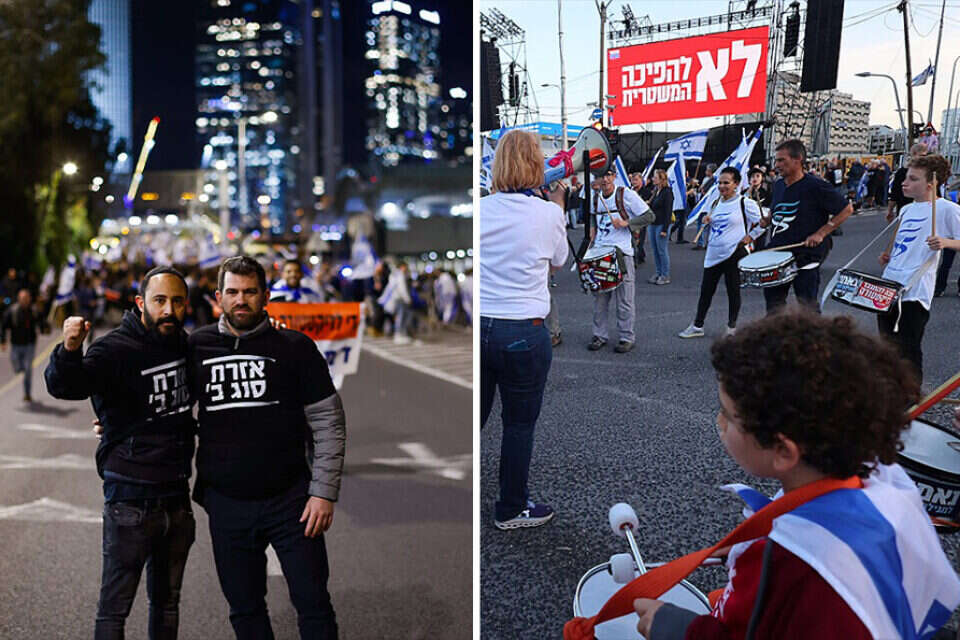 הפגנות בעד ונגד הרפורמה , קוקו, אריק מרמור/פלאש90