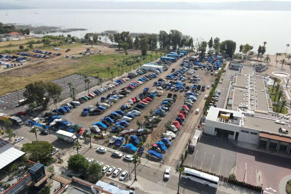 החניונים סביב הכינרת חוזרים לציבור , הרשות לאכיפה במקרקעין ומשטרת ישראל