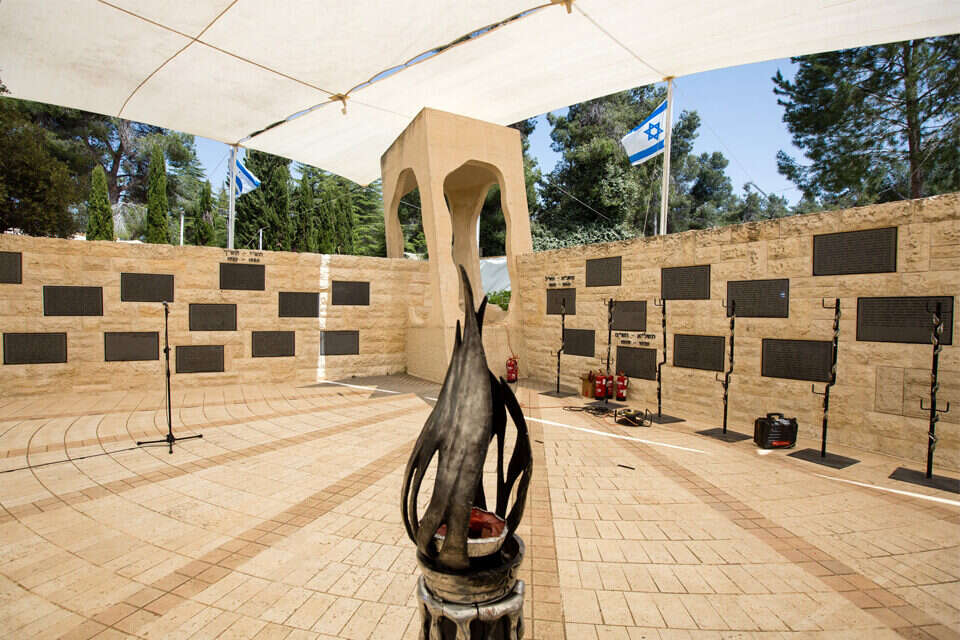 אנדרטה לחללי פעולות האיבה בהר הרצל , דוד ועקנין