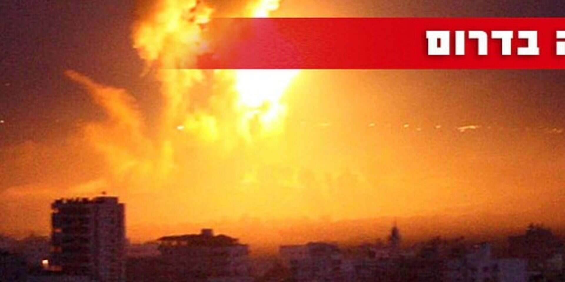 צילום: אי.אף.פי // חיל האוויר תוקף בעזה, ארכיון , 