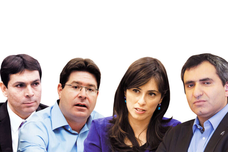 צילום: אורן נחשון, דודי ועקנין // מימין: אלקין, חוטובלי, אקוניס ודדון ,