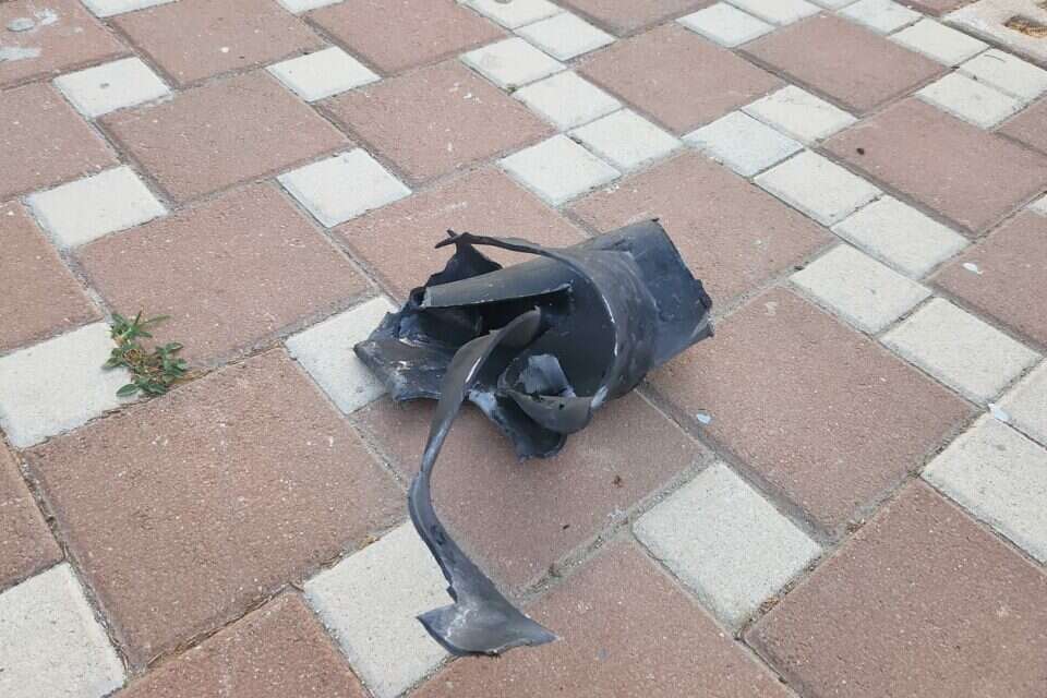 רסיס הרקטה , מועצה אזורית שער הנגב