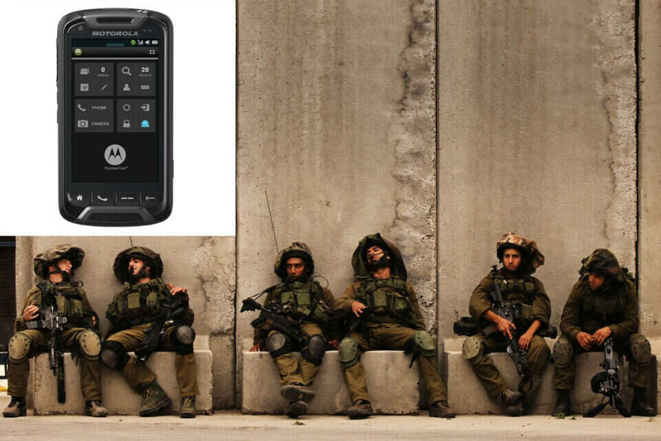 צילום: אתר מוטורולה // דגם הסמארטפון שיגיע בקרוב לצה"ל , 