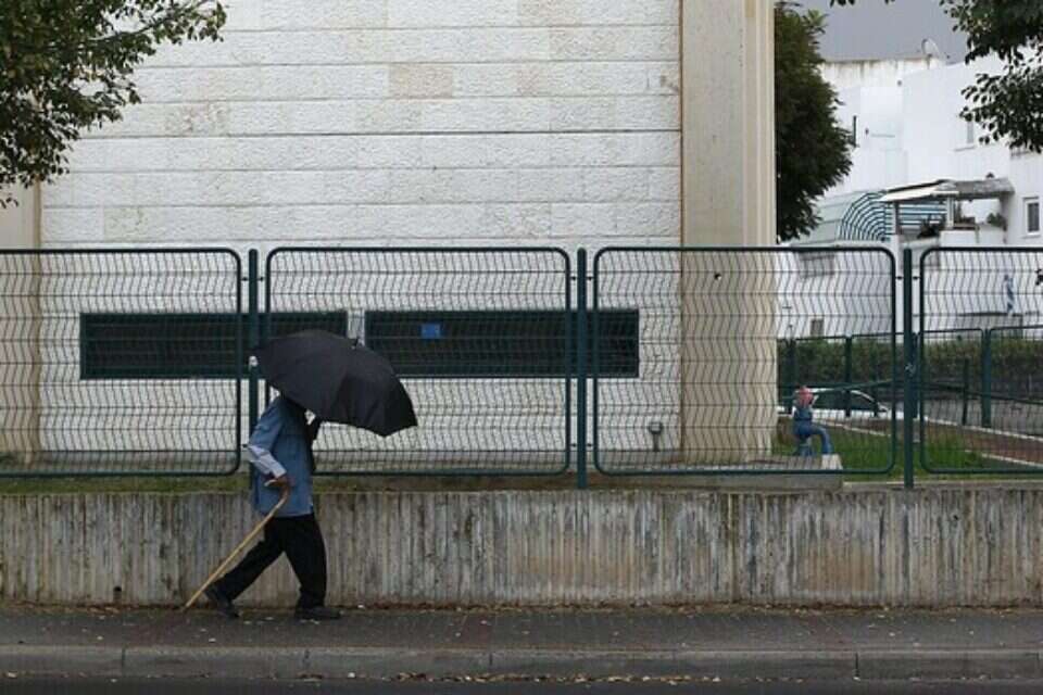 גשמים בדרום: גם אשדוד רטובה ,