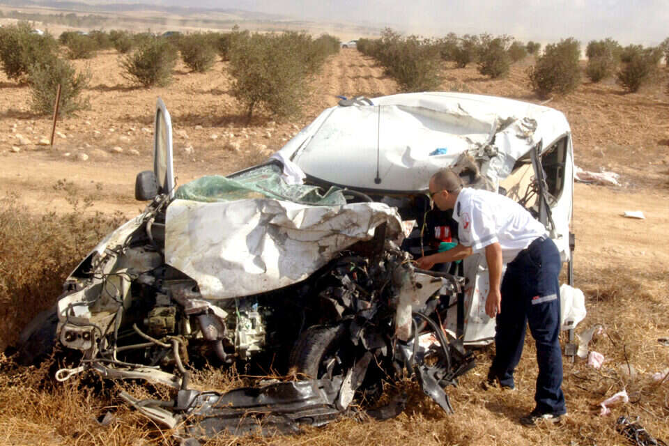 צילום: דודו גרינשפן // התאונה המזעזעת ,