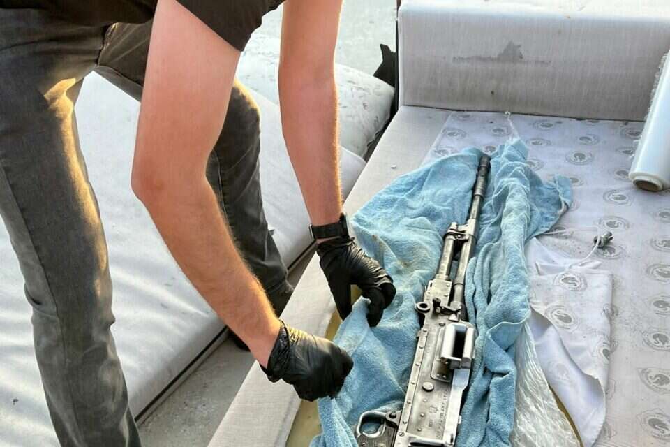 המאג שנמצא בבית בנצרת , משטרת ישראל