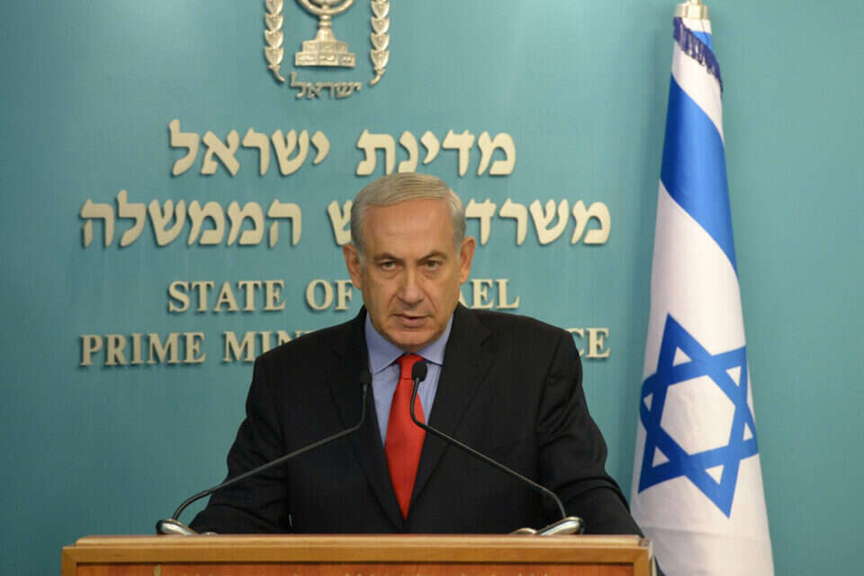 צילום: עמוס בן גרשום לע"מ // נתניהו ,