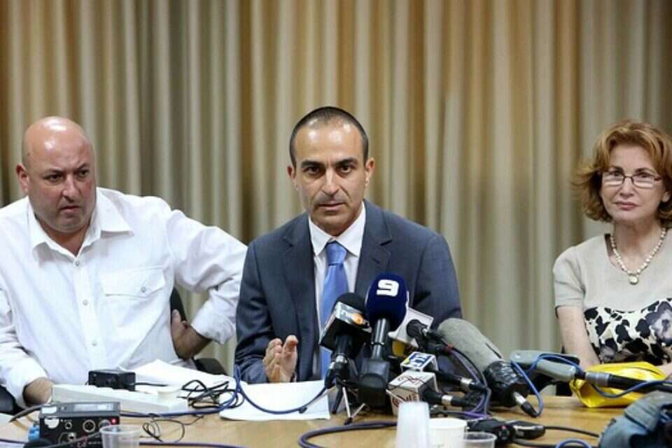 צילום: יהושע יוסף // צמרת משרד הבריאות מודיעה על תחילת החיסון, אתמול ,
