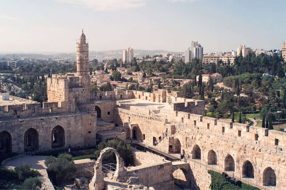שיעור פריון גבוה. מגדל דוד בירושלים , Getty Images