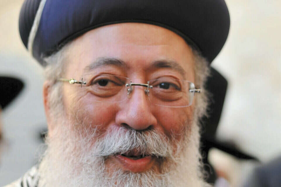 צילום: יואב ארי דודקביץ' // הרב עמאר , 