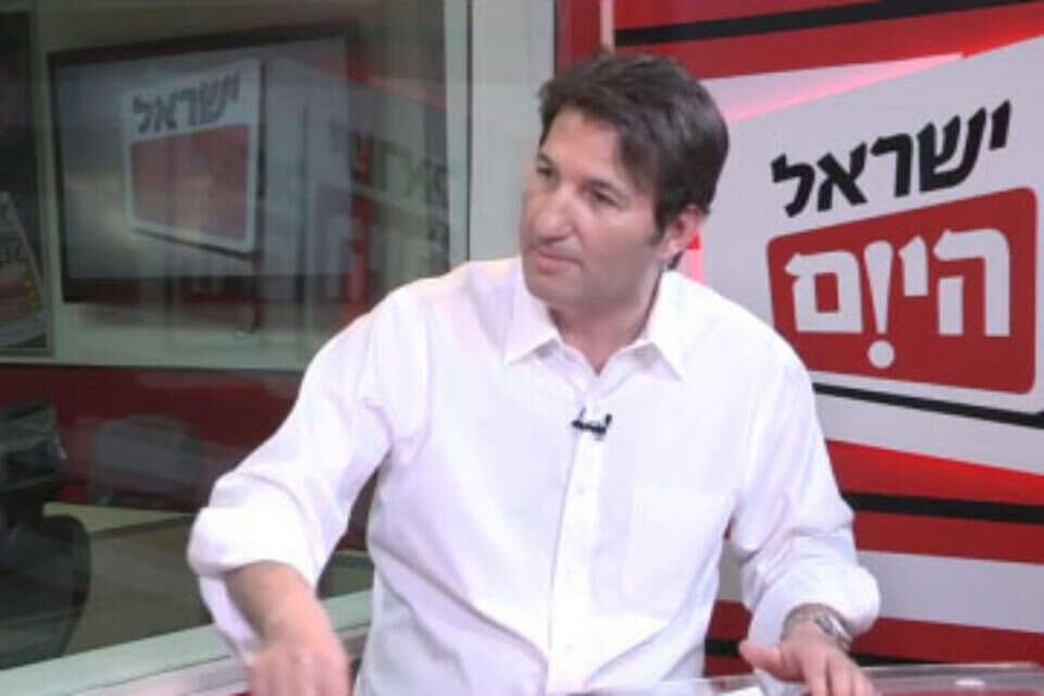 צילום: מאיר פרטוש // בועז ביסמוט מאולפן "ישראל היום" ,