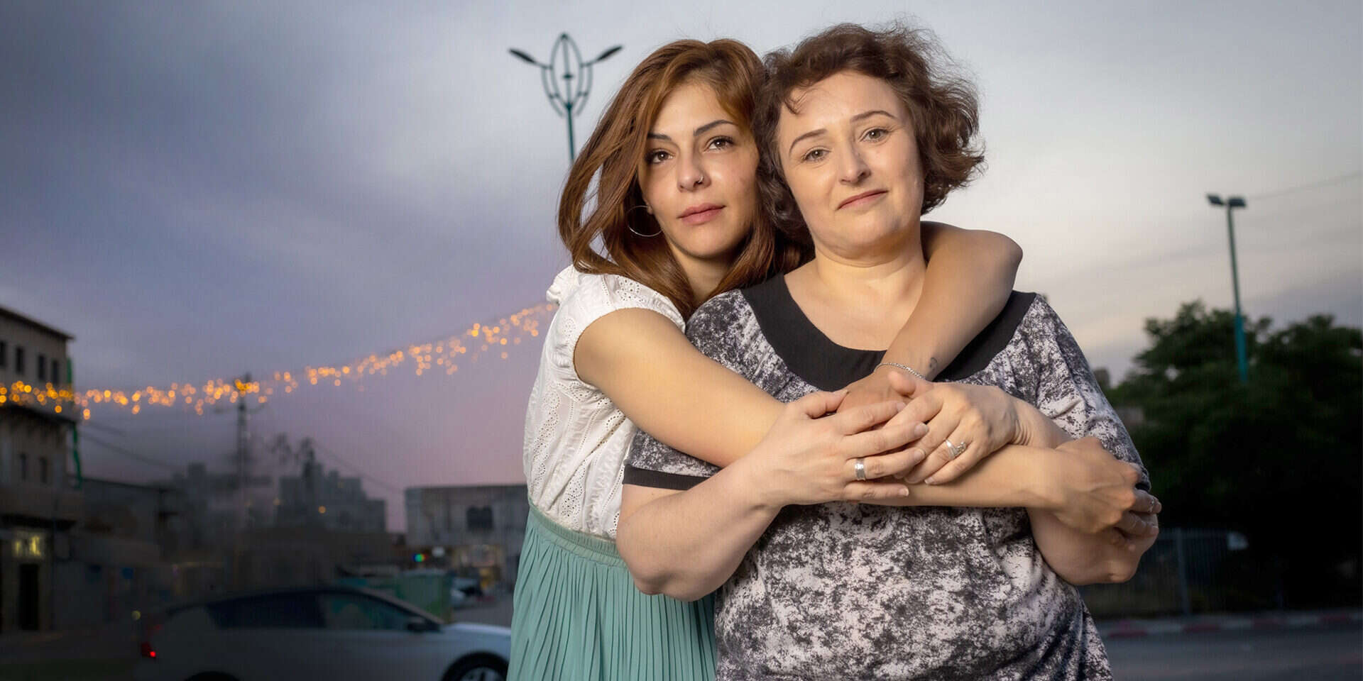 אירה (מימין) ושיריהאן בלוד. שיריהאן: "היה לי חשוב להביא את הסיפור המשותף שלנו ושל אירה לתודעה" , אריק סולטן