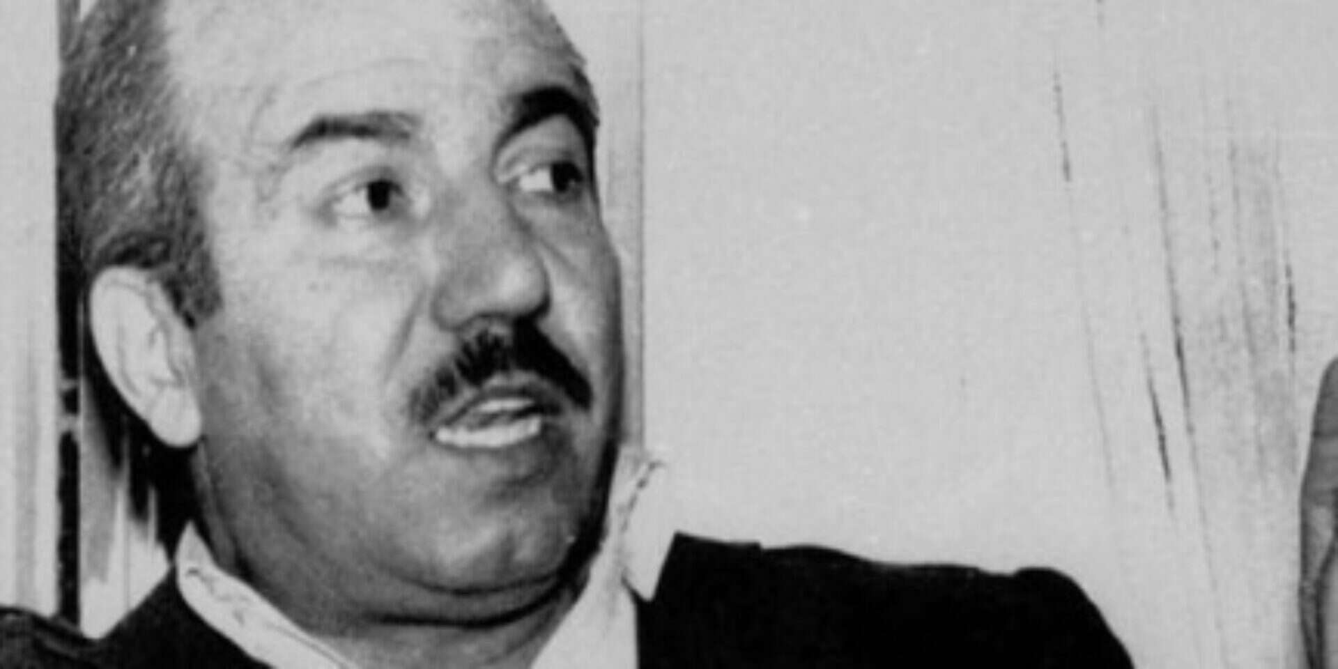 צילום: AP // A 1986 photo of Khalil al-Wazil, commonly known as Abu Jihad, who was considered to be the mastermind behind a series of deadly terrorist attacks on Israelis. ,