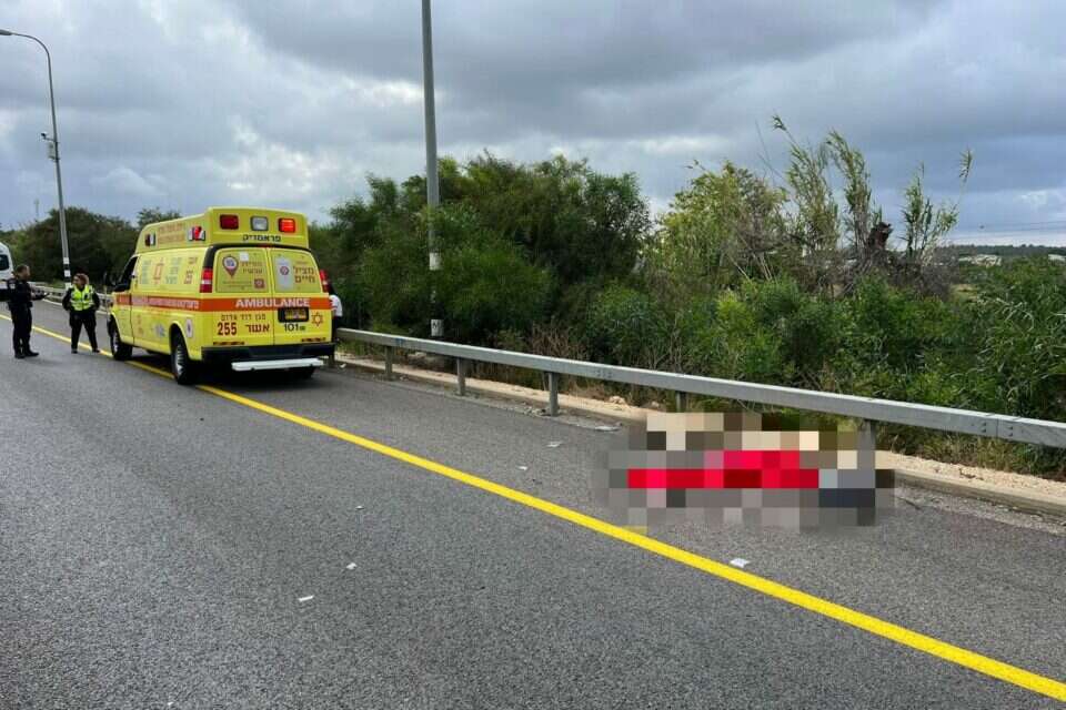 בת 50 נהרגה בתאונה בגליל המערבי , תיעוד מבצעי מד"א