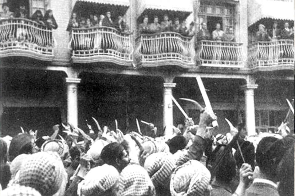 הפורעים בבגדד במהלך המהומות ביוני 1941
