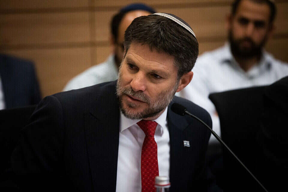 שר האוצר בצלאל סמוטריץ'