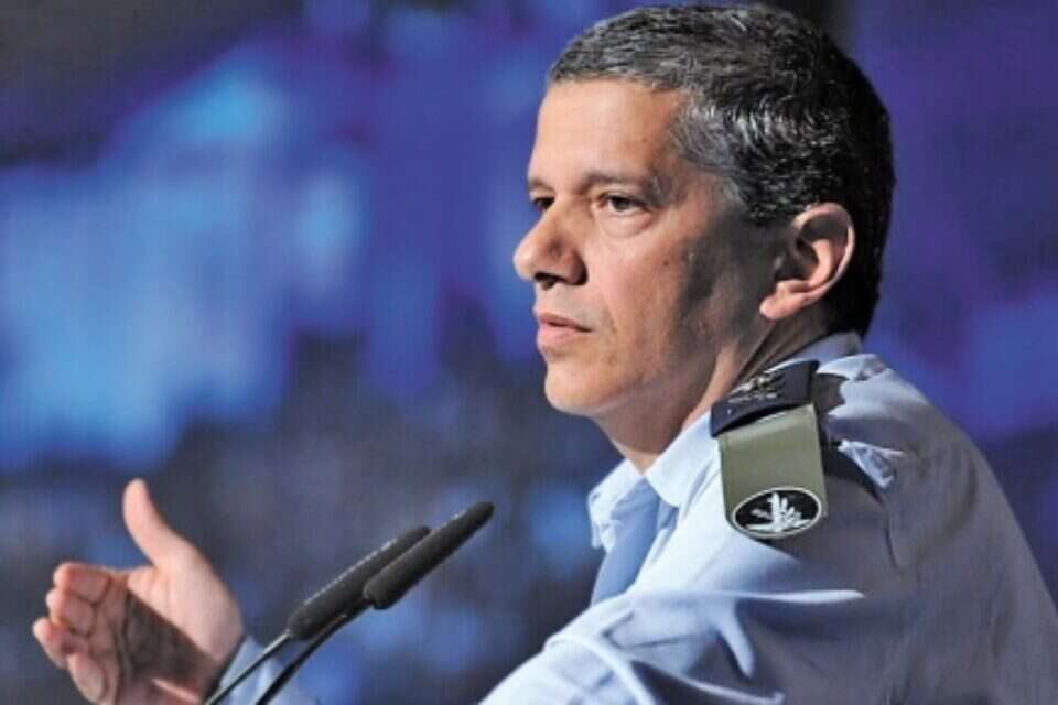 צילום: אורי פורת // האלוף אמיר אשל ,