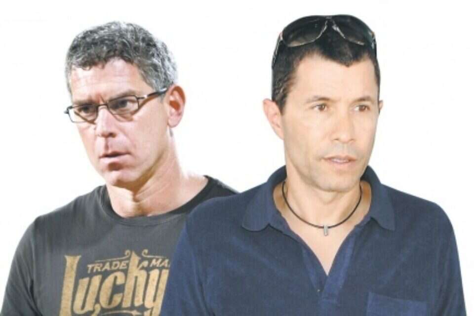 צילום: עמי שומן // טביב (מימין) וגולדהאר. מי ייצא המנצח? ,