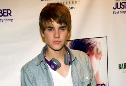 "שנינו התחלנו באינטרנט". ג'סטין ביבר , צילום: אי.פי