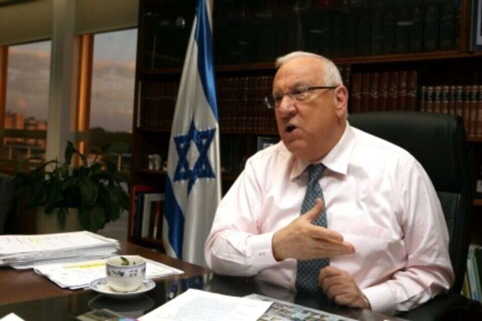 צילום: ליאור מזרחי // "אולי צריך 150 ח"כים". יו"ר הכנסת ריבלין ,