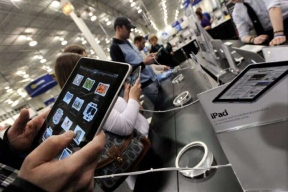 צילום: אי.פי // iPad. המכשירים ישוחררו מהמכס , 