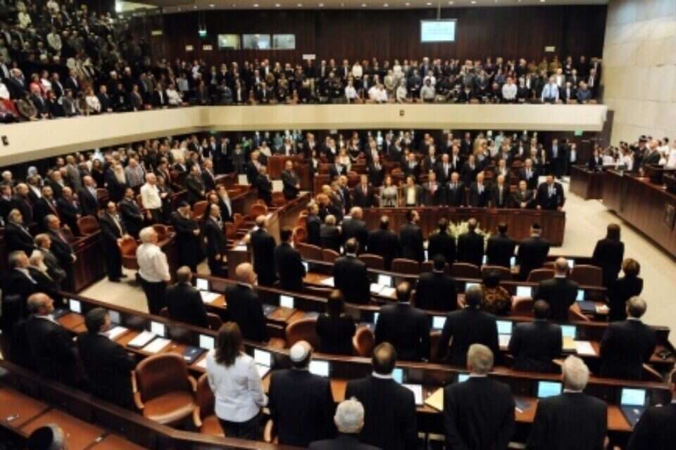 צילום: לע"מ // השבעת הכנסת ה-18. סוף סוף ייכנסו לעבודה ,