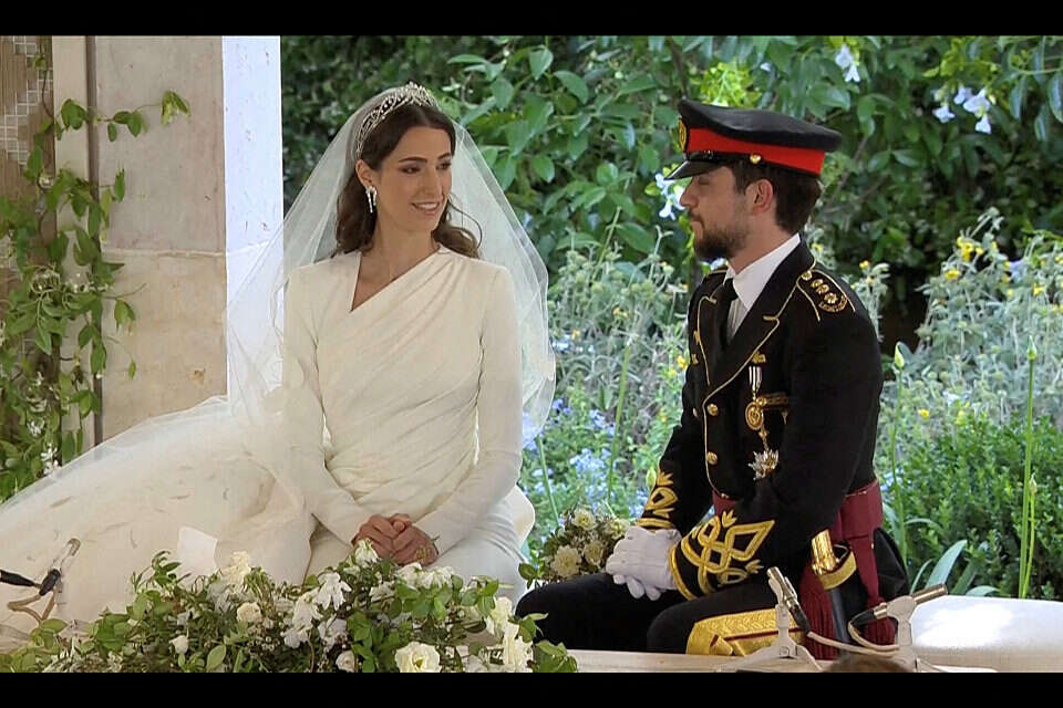 יורש העצר הירדני חוסיין וכלתו ראג'ווה , רויטרס