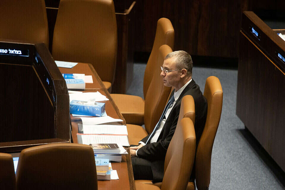 השר לוין היום במליאה , אורן בן חקון
