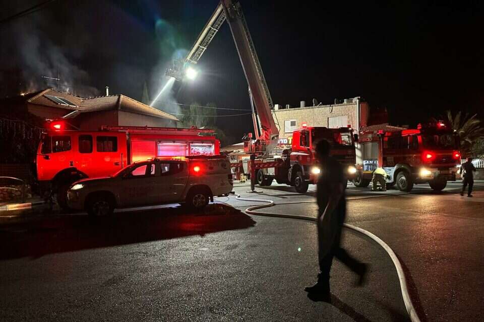 כוחות הצלה וכבאים הוזעקו , כב"ה צפון