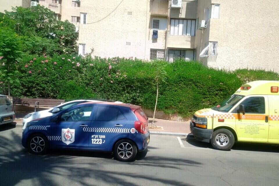 כוחות הוזעקו לדירה , דוברות זק"א ת"א