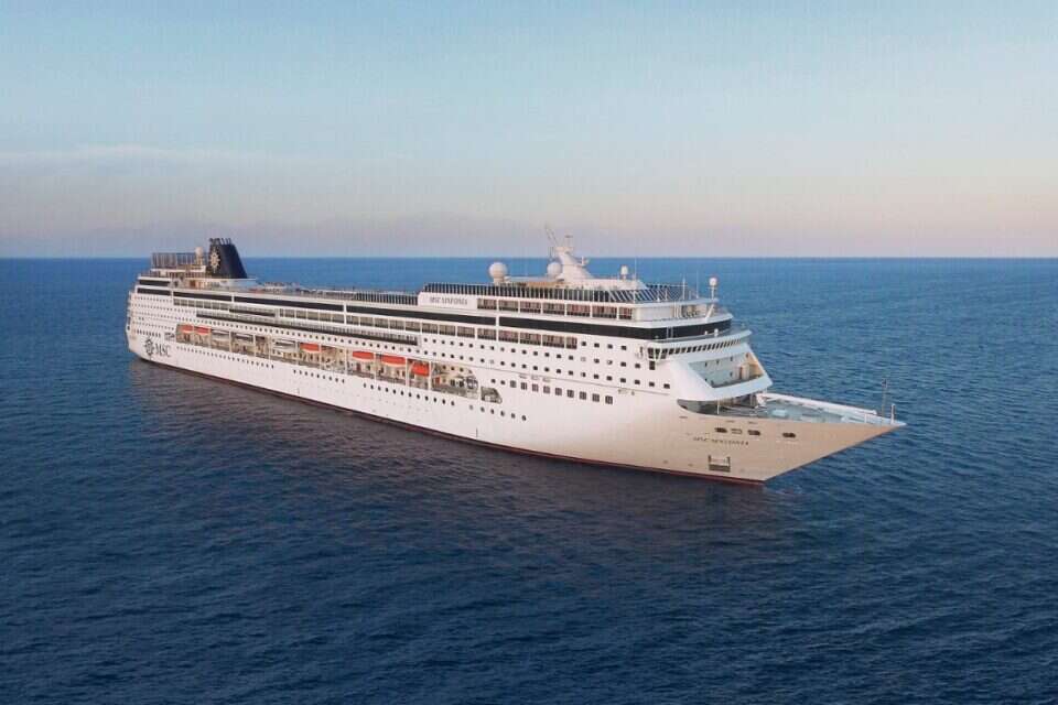 אניית MSC Sinfonia , יחסי ציבור