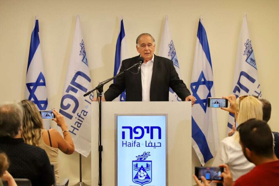 יונה יהב מכריז על התמודדותו לראשות עיריית חיפה