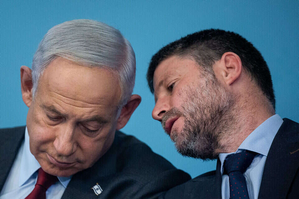 סמוטריץ' ונתניהו (ארכיון)