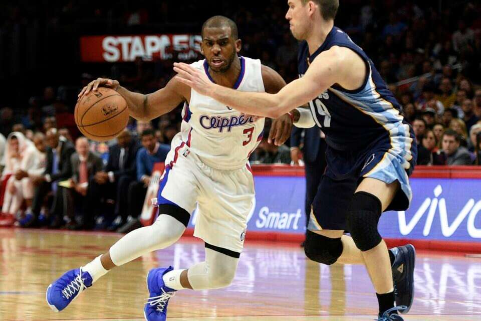 צילום: USA Today Sports // כריס פול. הוביל את הקליפרס לניצחון ,