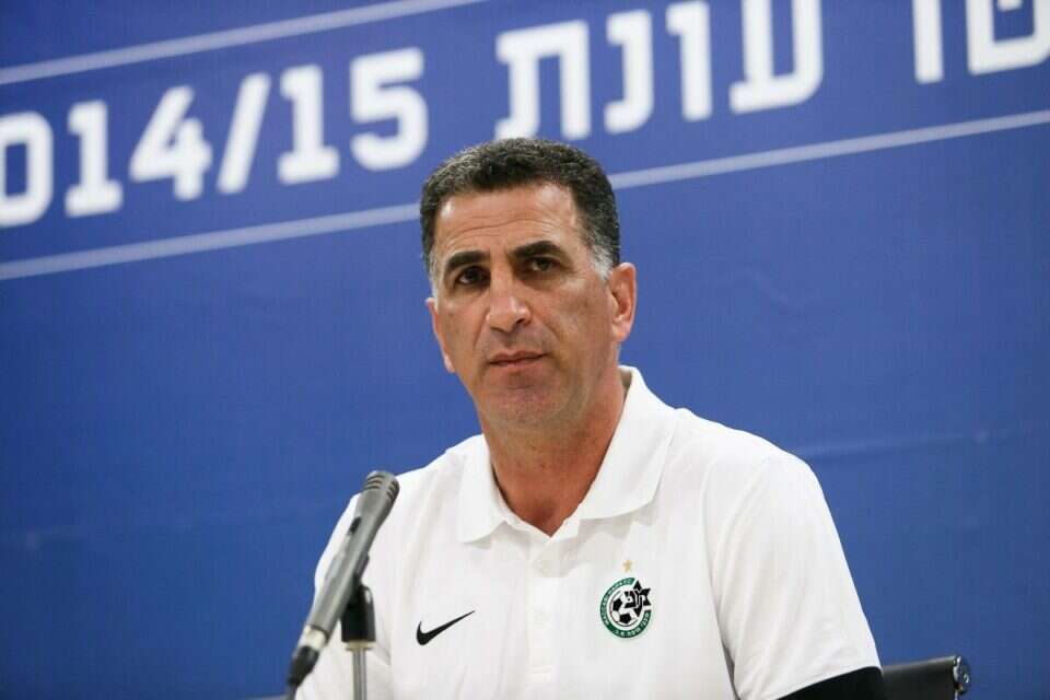 צילום: עודד קרני // בלבול. רגע האמת של מכבי חיפה ,