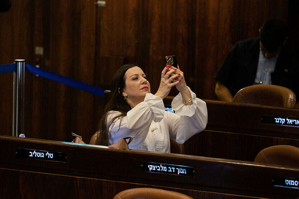 ח"כ טלי גוטליב במליאת הכנסת , אורן בן חקון