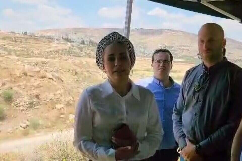 ח"כ לימור סון הר-מלך בסיור בבנימין