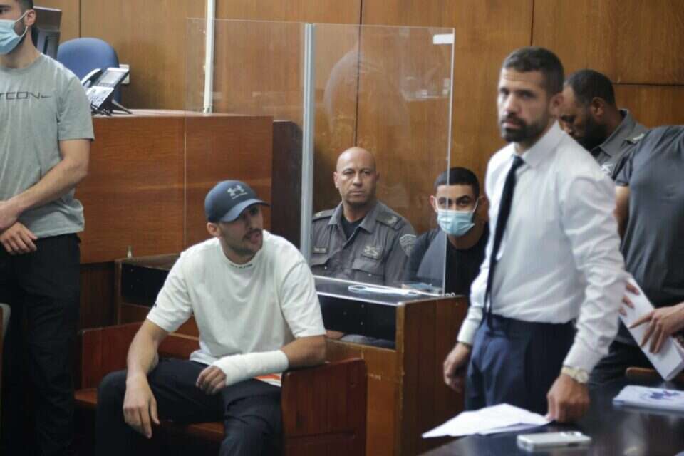 החשוד נאור סוכר בהארכת המעצר בבית המשפט , אבי כהן