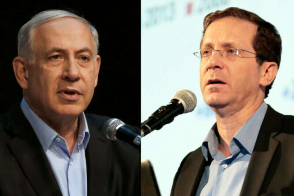 יהיה או לא יהיה עימות? יצחק הרצוג ורה"מ נתניהו // צילום: אורן בן חקון // יהיה או לא יהיה עימות? יצחק הרצוג ורה"מ נתניהו ,